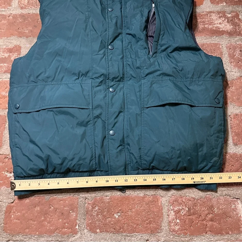 Men's Forest Green Vintage 90s REI Down Puffer Vest XL Outdoor Camping Hiking